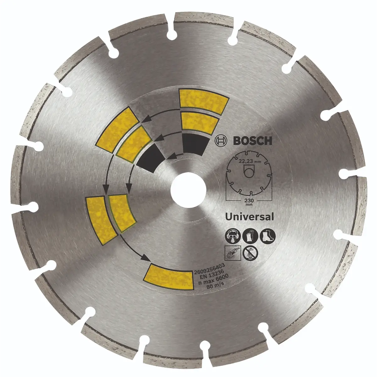 Bosch Diamanttrennscheibe Universal D= 125 mm