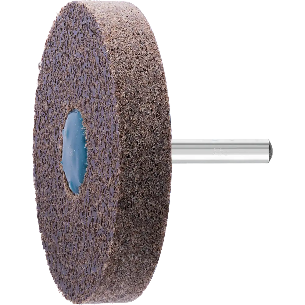 PFERD TOOLS POLINOX verpresster Vlies-Schleifstift Zylinderform PNER Ø 75x13 mm Schaft-Ø 6mm Mittelweich A Fein für Finish