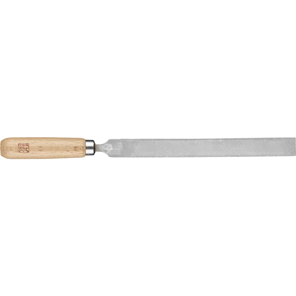 PFERD TOOLS Schlüsselfeile mit Heft Flachstumpf Hieb 2 für filigrane Feilarbeiten