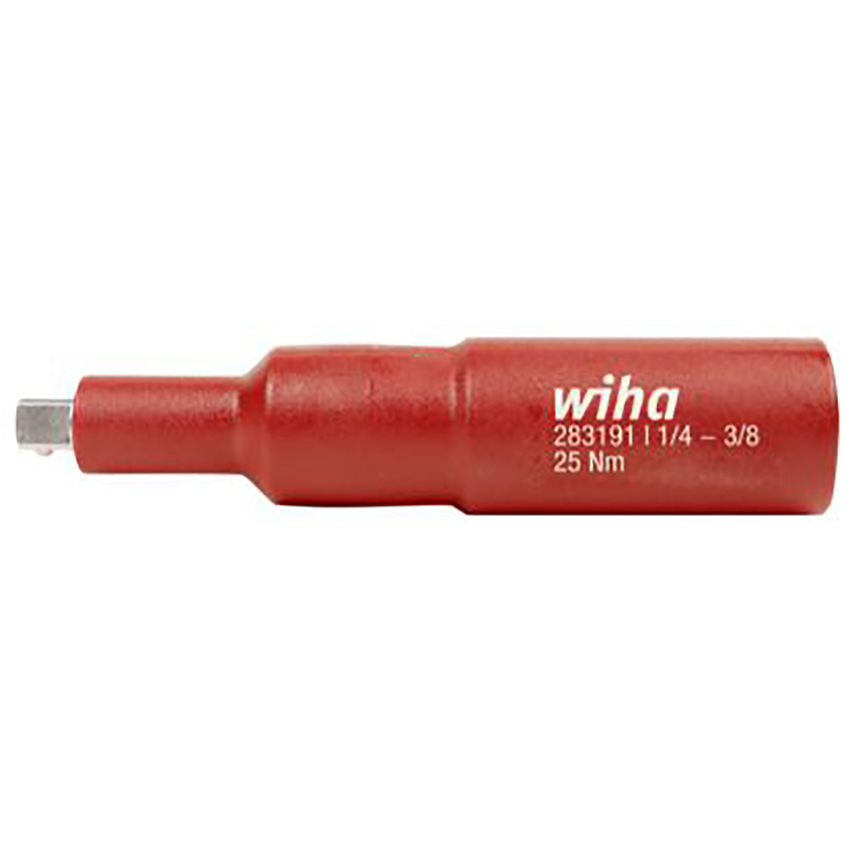 Wiha Vierkant-Adapter isoliert 3/8“ für 1/4 zoll Steckschlüssel