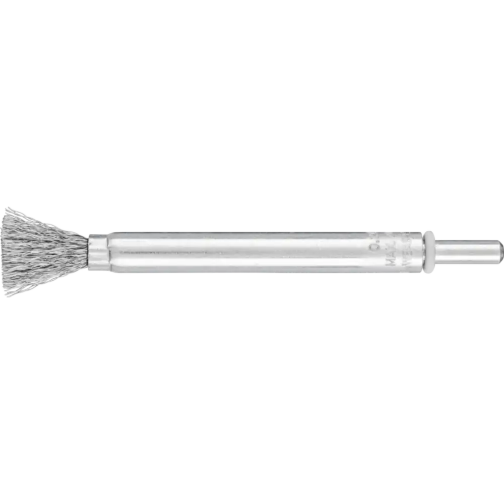 PFERD TOOLS lange Pinselbürste ungezopft PBUL 10mm Schaft 6 mm Stahl-Draht