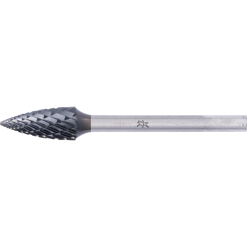 PFERD TOOLS Hartmetall Hochleistungsfrässtift Spitzbogen SPG Ø 06x13mm Schaft-Ø 3mm Z3P HICOAT beschichtet universal mittel kreuzverzahnt