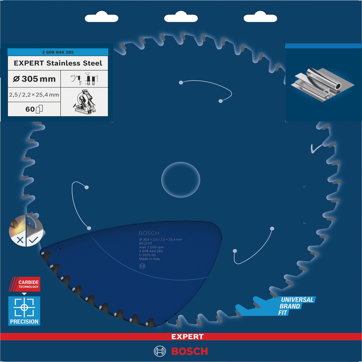 Bosch Kreissägeblatt Expert for Stainless Steel