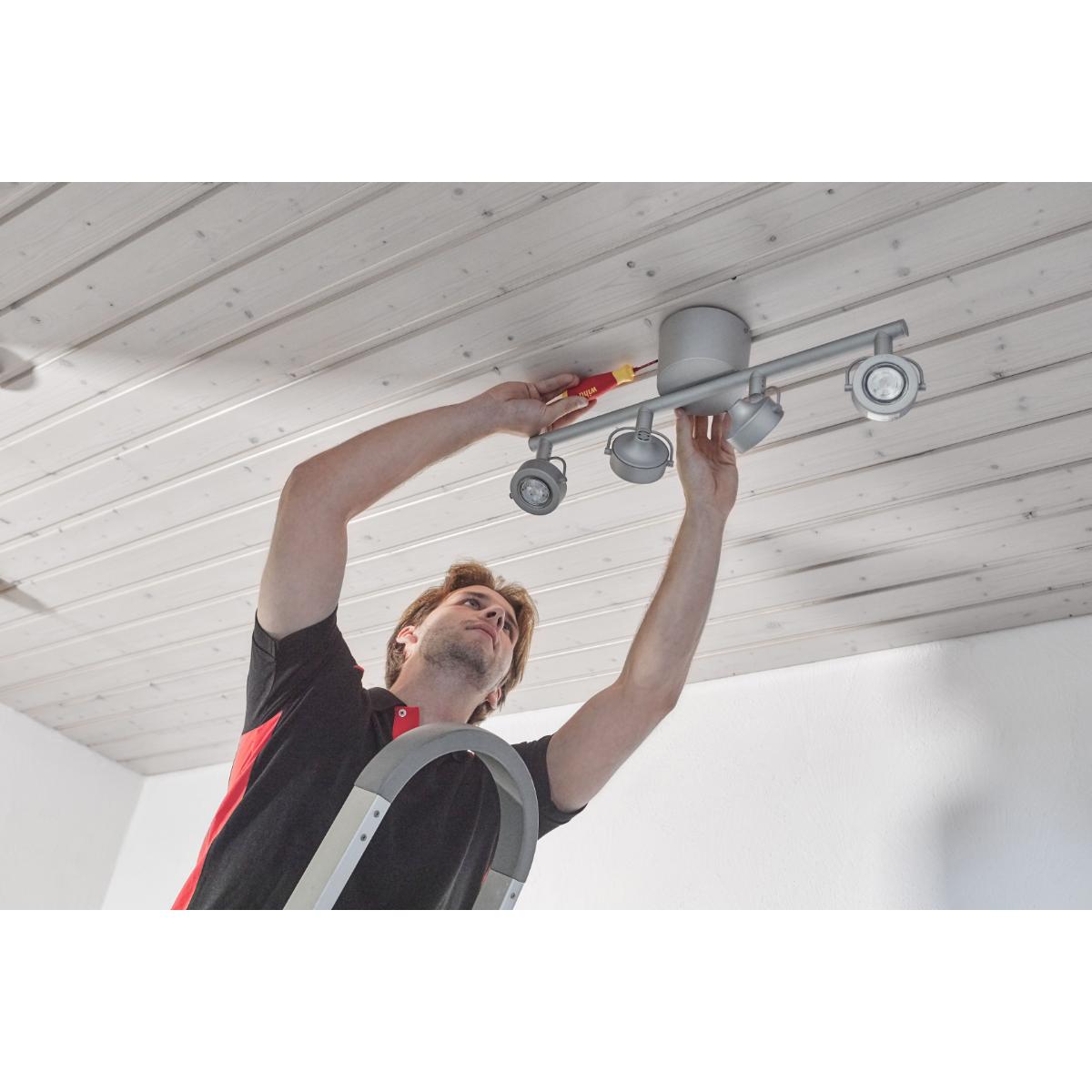 Wiha Schraubendreher mit Bit Magazin PocketMax electric gemischt mit 4 slimBits