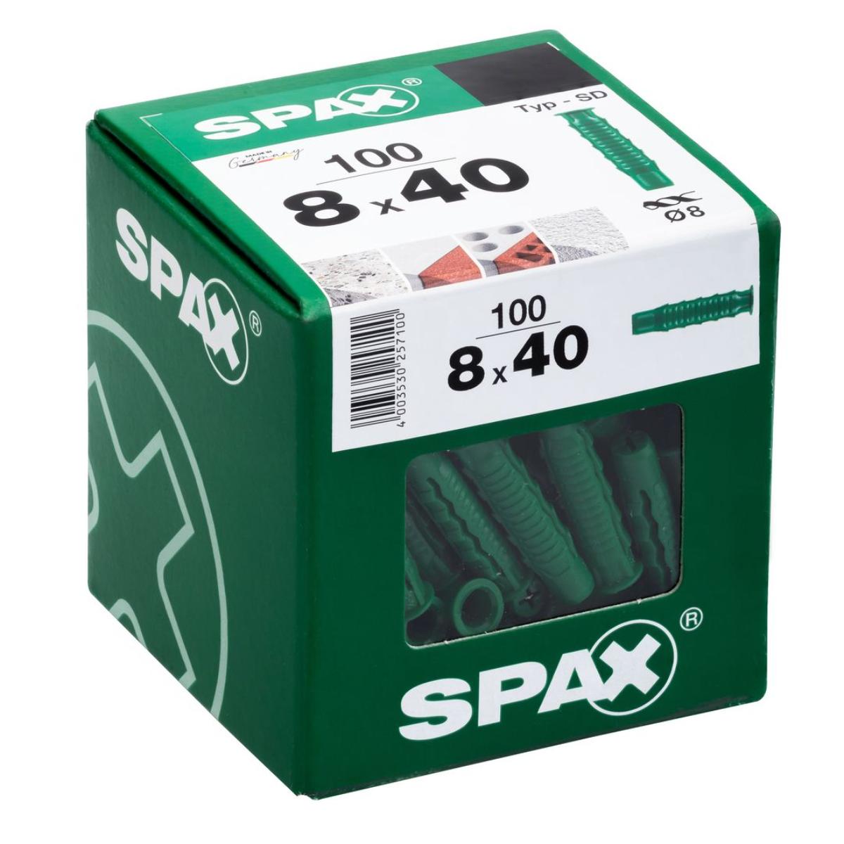 SPAX DUEBEL TYP-SD XL 100 Stück
