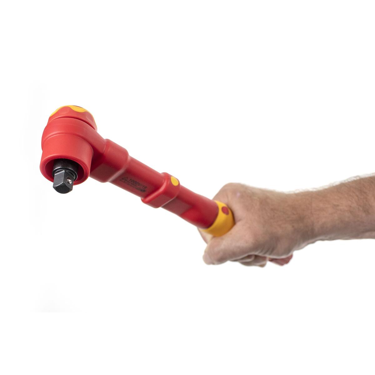 Wiha Drehmomentschlüssel electric 3/8 zoll für Steckschlüssel, variabel einstellbare Drehmomentbegrenzung