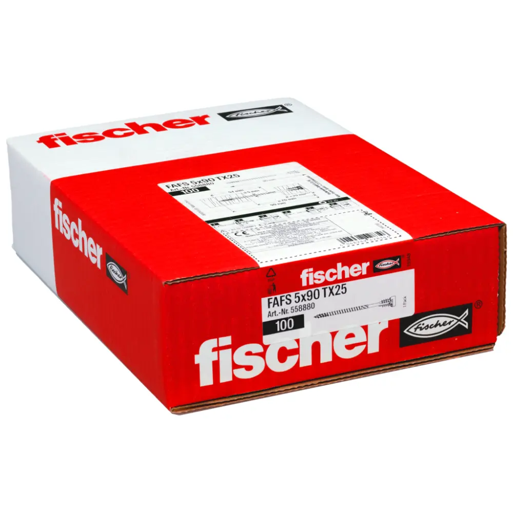 Fischer Justierschraube FAFS 5,0x90 TX25 100