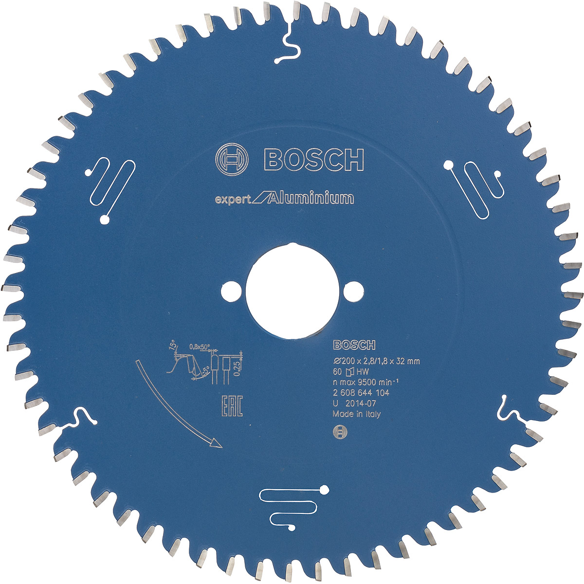 Bosch Kreissägeblatt Expert for Aluminium ø 200 mm