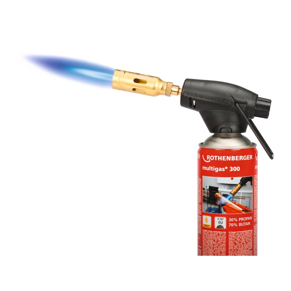 Rothenberger ROFIRE Set mit Multigas 300, 7/16 Zoll - EU