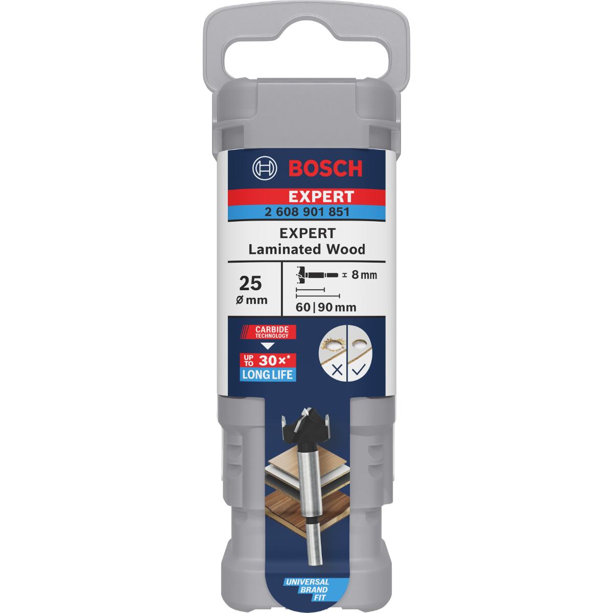 2608901851BO Bosch EXPERT Laminated Wood Scharnierlochbohrer