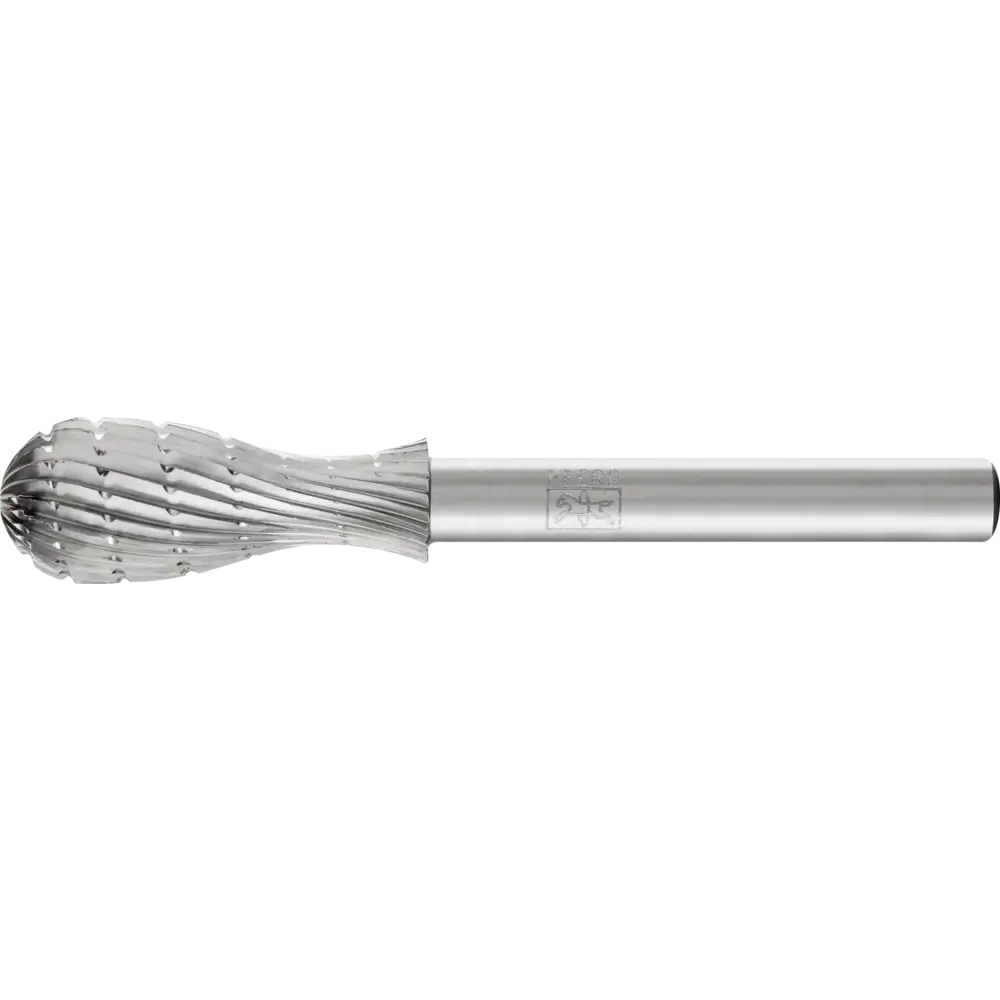 PFERD TOOLS HSS Frässtift Sonderform Z 3 universal mittel fein Spanbrecher