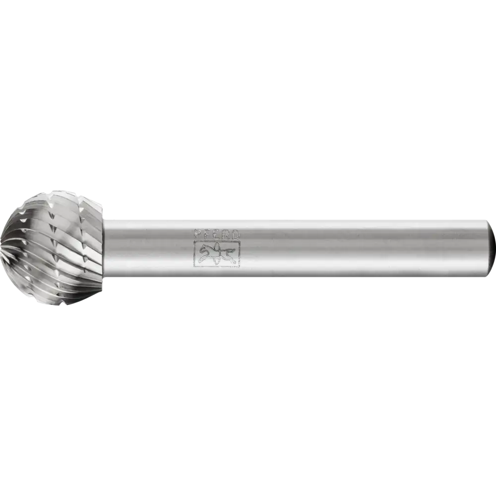 PFERD TOOLS HSS Frässtift Kugelform F Z 3 universal mittel fein Spanbrecher