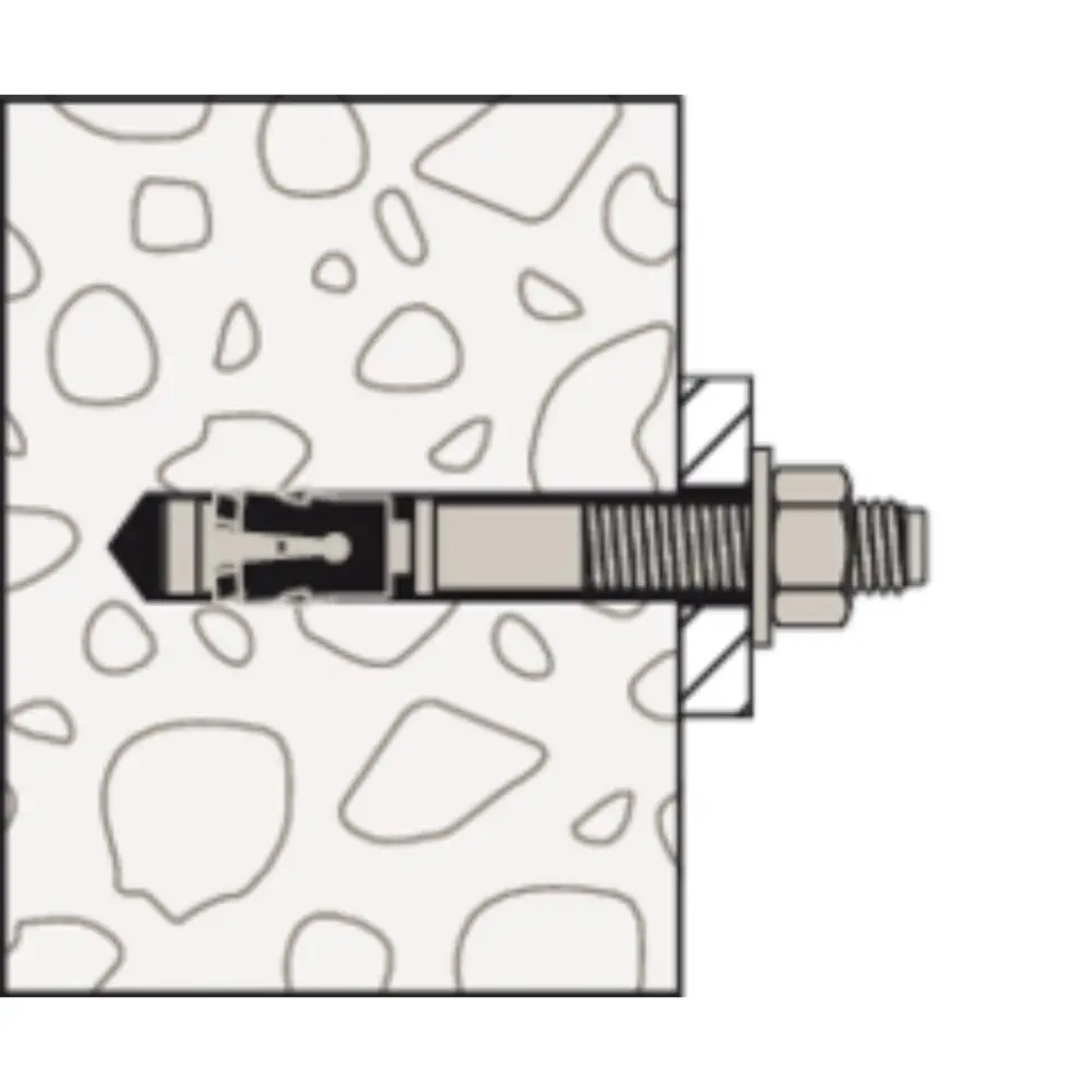 Fischer Bolzenanker FAZ II Plus 8/10 E galvanisch verzinkt einzeln