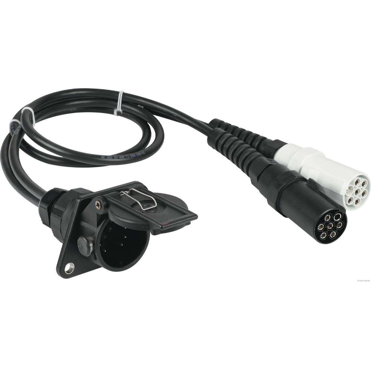 HERTH&BUSS Adapterkabel für Anhängersteckdose 15-polig 2x7-polig 24V