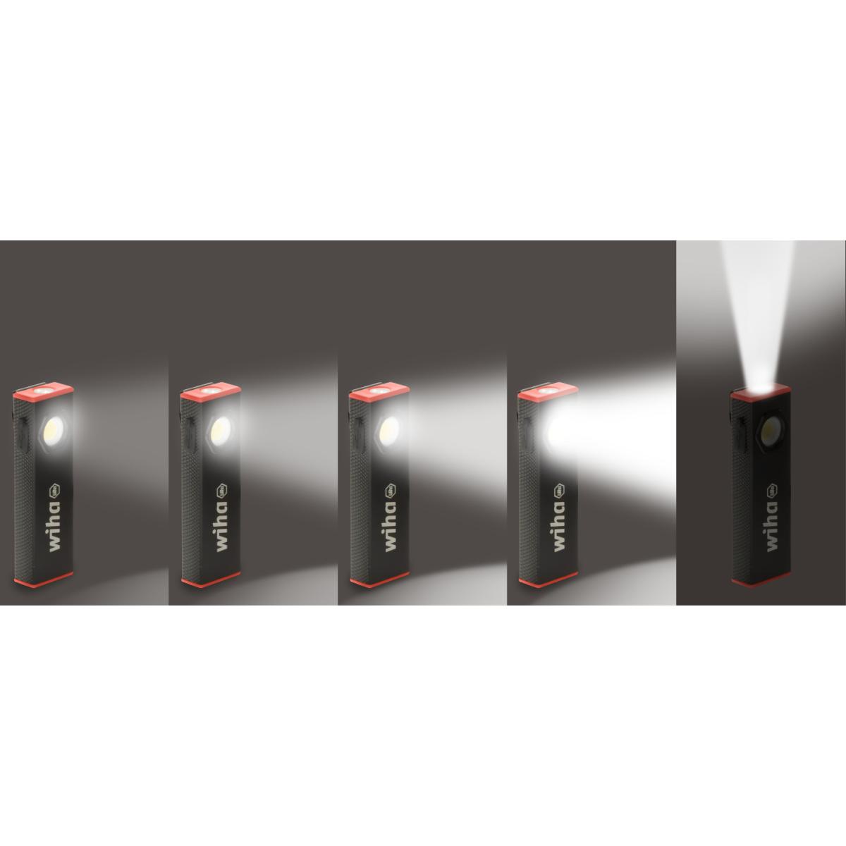 Wiha Handleuchte 800 lm mit USB-C-Ladekabel