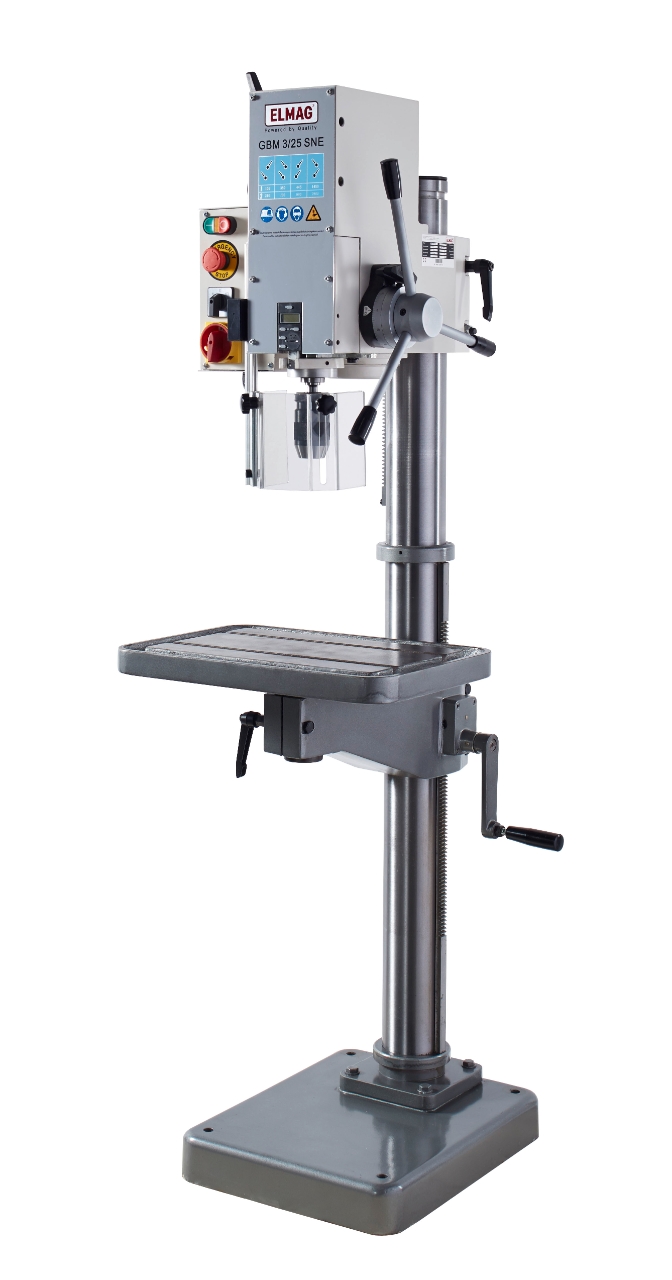 ELMAG Getriebe-Säulenbohrmaschine