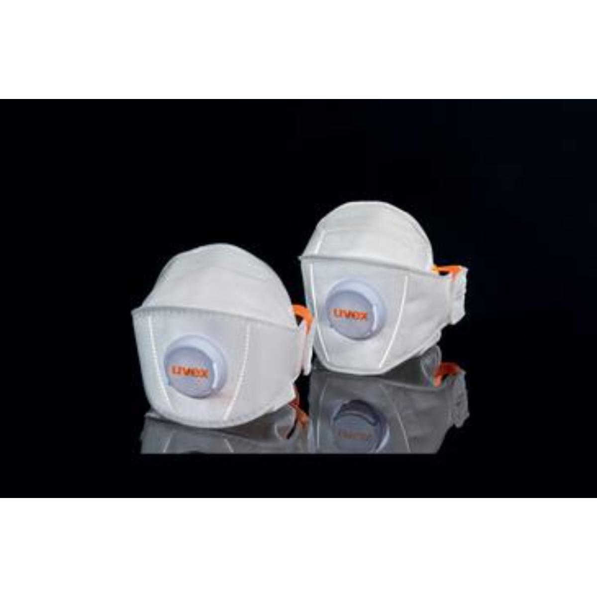 Uvex silv-Air premium 5210+ Atemschutzmaske FFP2 Retailverpackung - 3 Stück