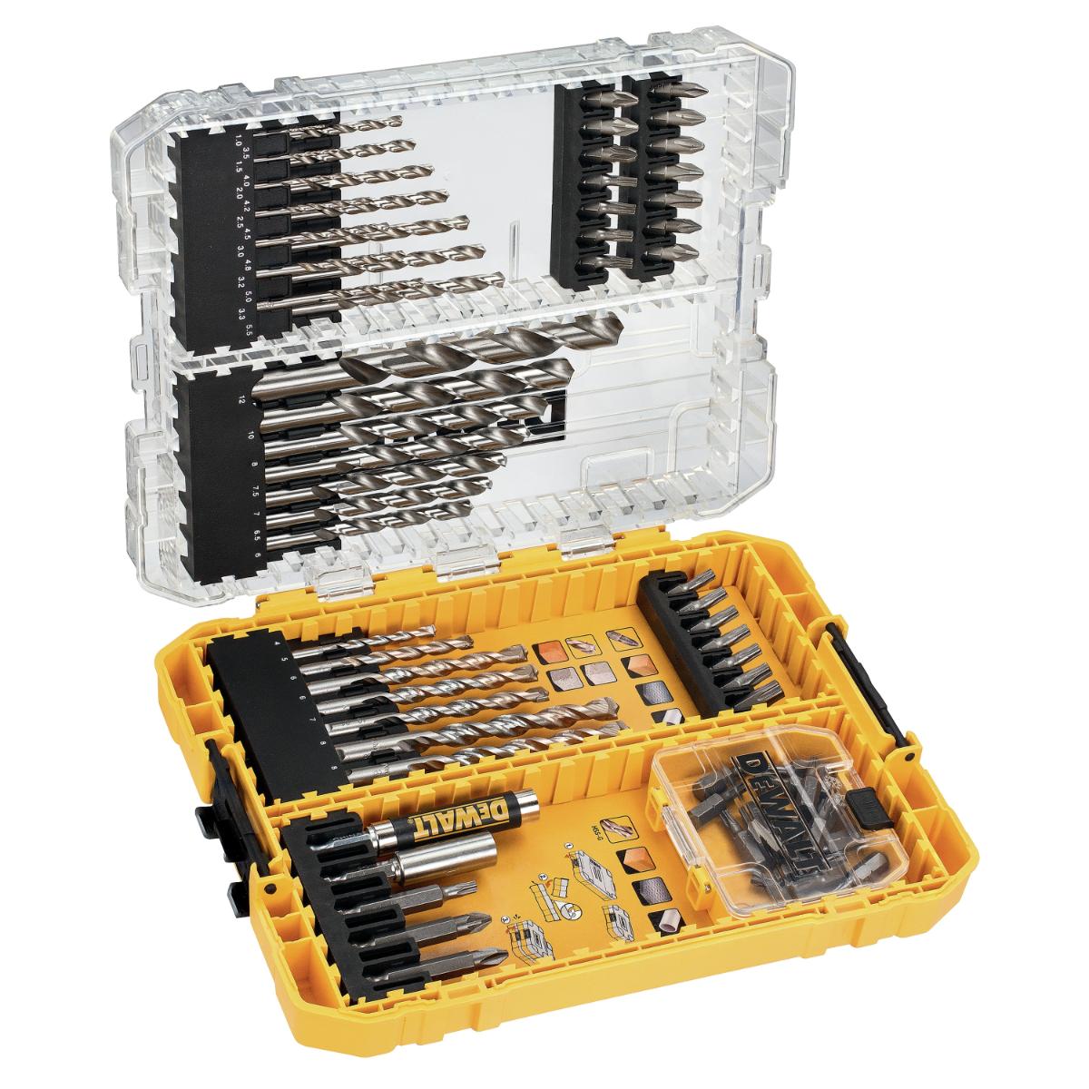 DEWALT Bit & Bohrer-Set 72-teiliges Set