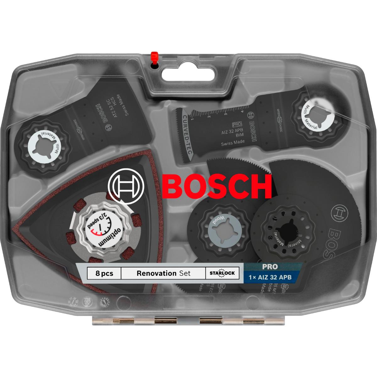 Bosch Renovierungs TU1, 8-teiliges Set