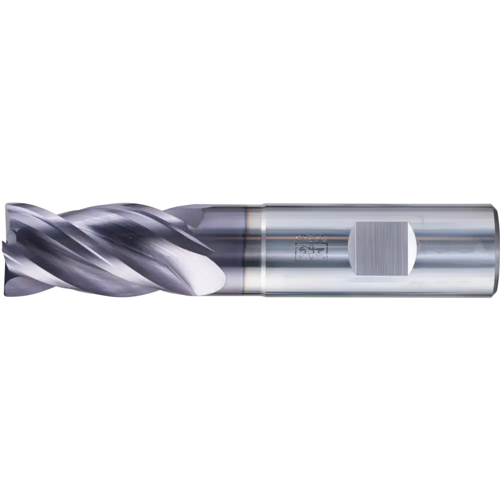 PFERD Tools VHM Eckfräser lang 4 Schneiden 45° Fase TiAlN Schaft HB Universal Line