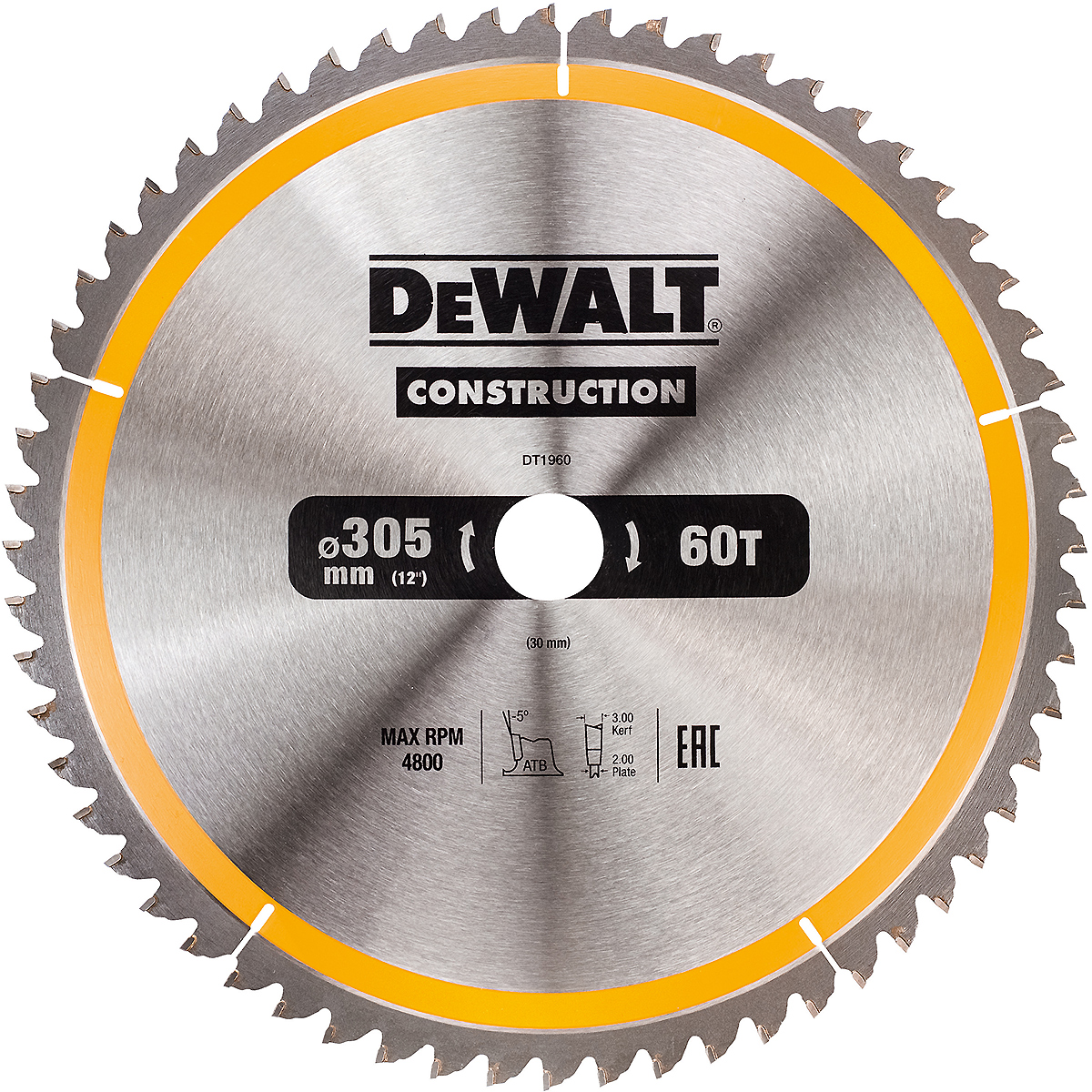 DEWALT XR EXTREME Kreissägeblatt stationär Universeller Einsatz