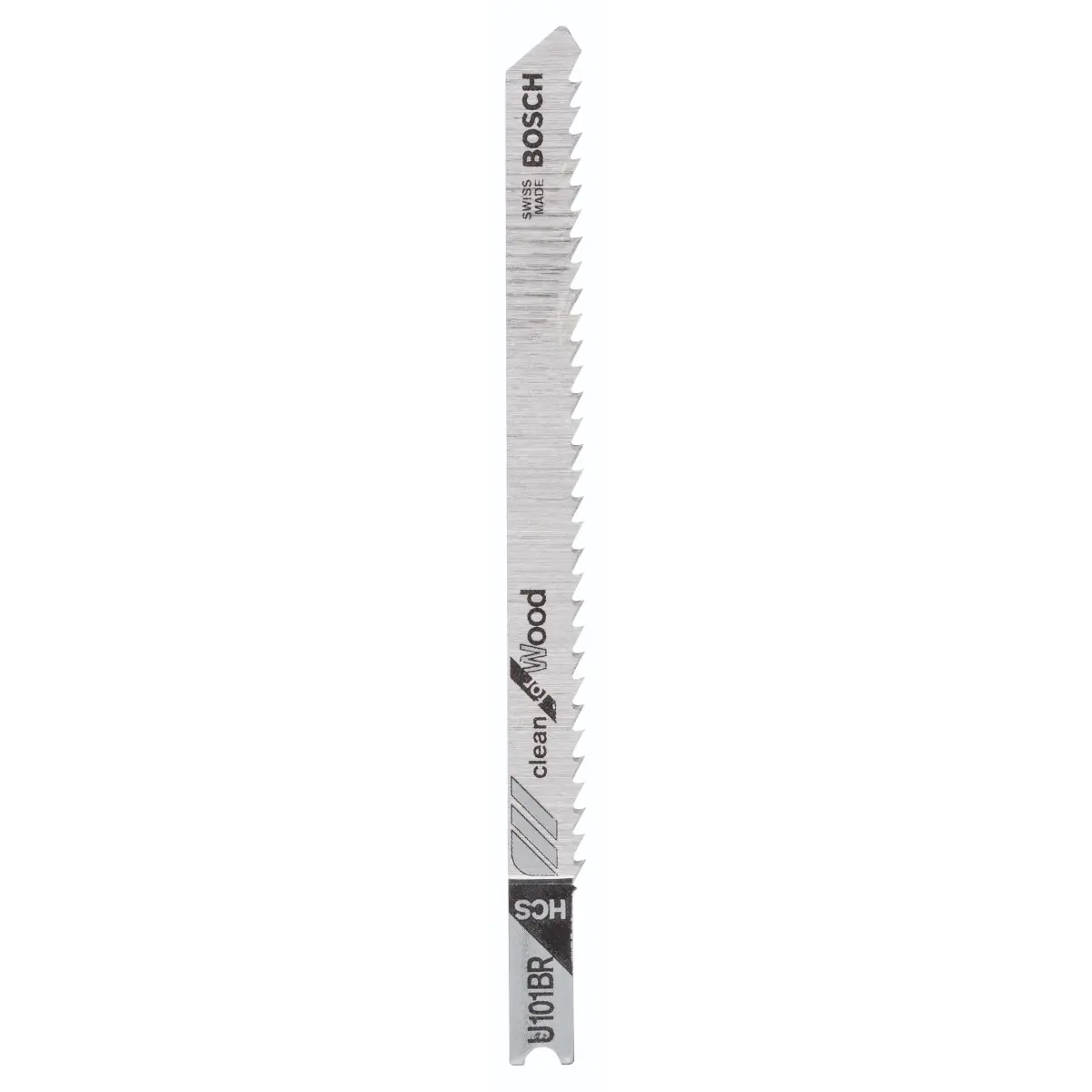 Bosch Stichsägeblatt HCS, U 101 BR Clean for Wood