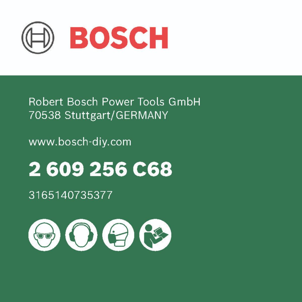 Bosch Handschleifpapier Metall, 230 x 280 mm, P180