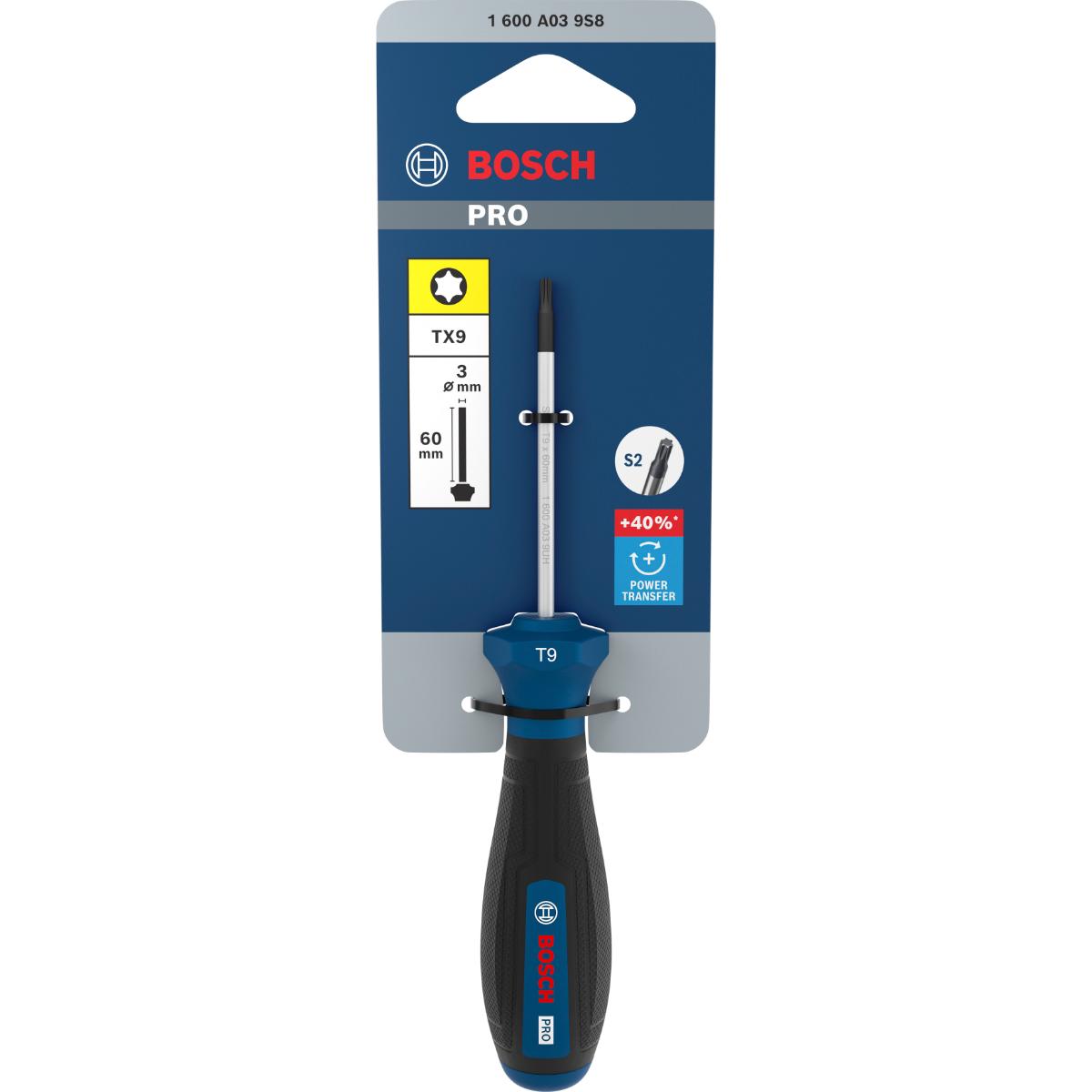 Bosch PRO Schraubendreher TX9 x 60 mm
