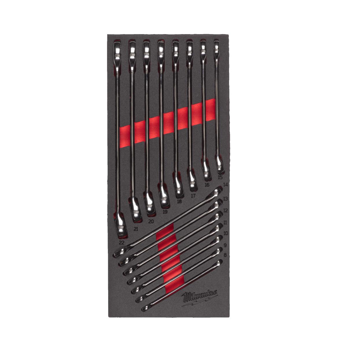Milwaukee - Ringmaulschlüssel Einlage 15-tlg - 4932479827