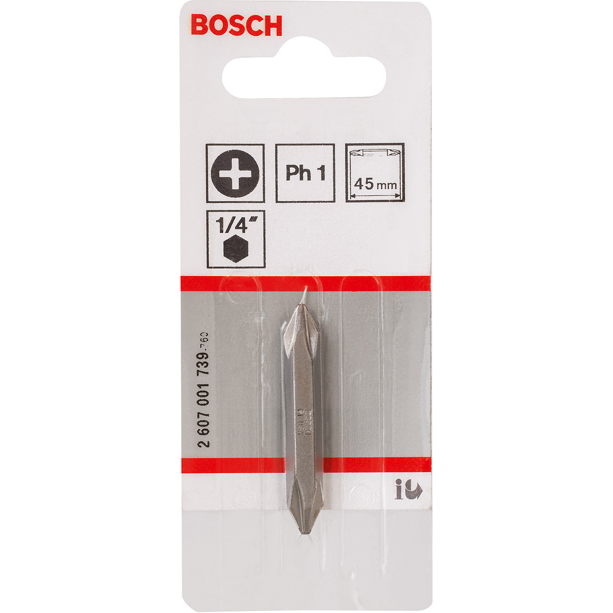 Bosch Doppelklingenbit, PH1, PH1, 45 mm