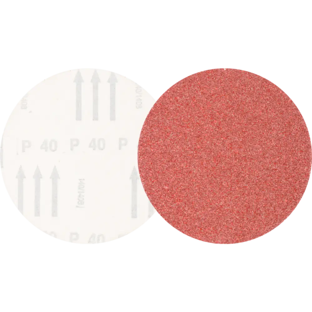 PFERD TOOLS Universal Korund Klettscheibe KSS ohne Absauglöcher für Exzenterschleifer