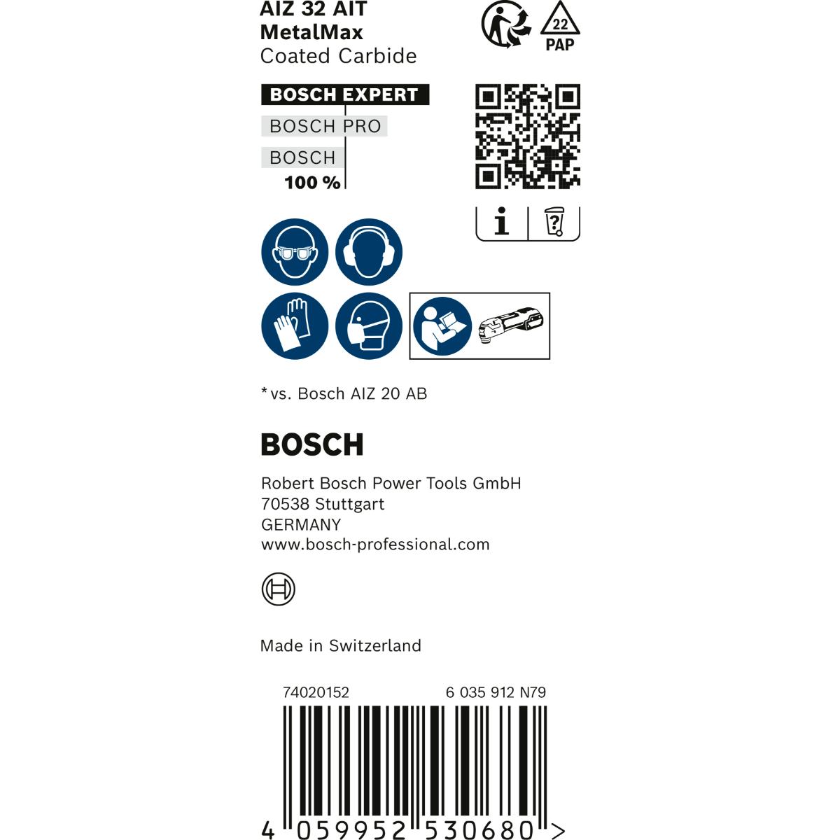 Bosch EXPERT Tauchsägeblatt Metal AIZ32AIT 1St EXPE