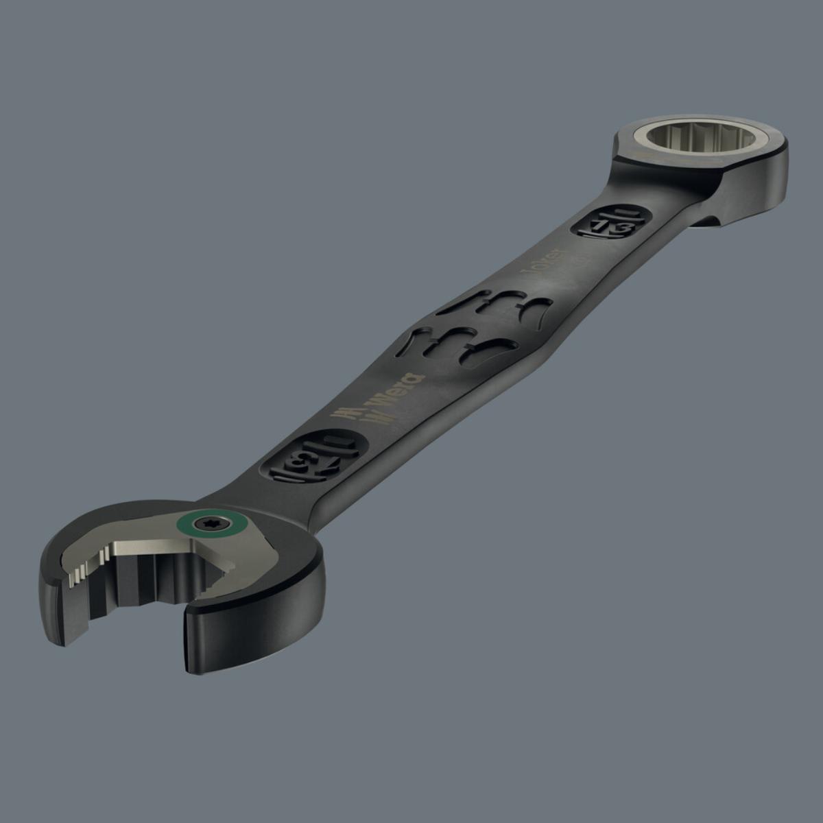 05020017001we Wera 6000 Joker Black Edition 11 Set 1 Maul-Ringratschenschlüssel-Satz, 11-teiliges Set