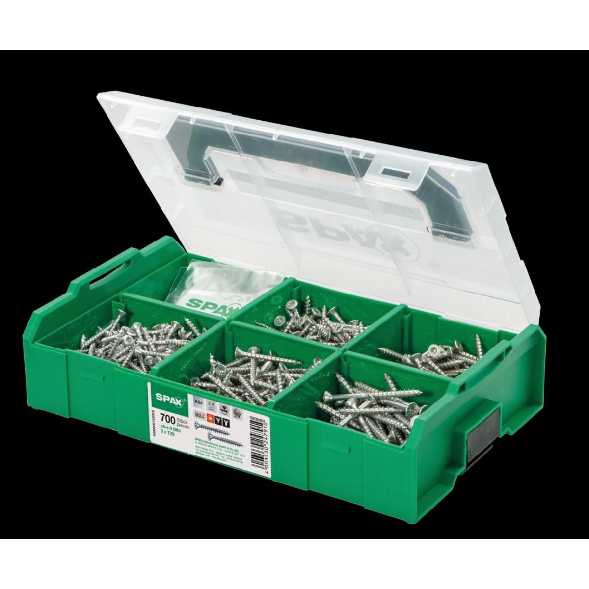 SPAX Montagekasten L-Boxx Mini Kunststoff T-Star Plus WIROX