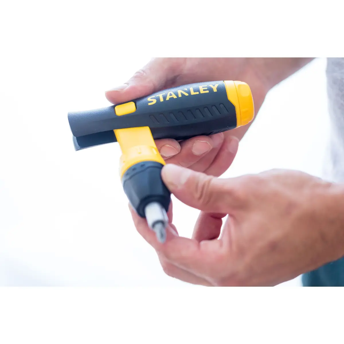 STANLEY Ratschen Bit-Set 35-teilig m. Gelenkgriff