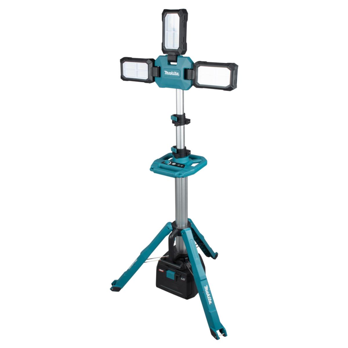 Makita Akku-LED-Baustrahler 40V max. 18V 1.100-15.000 lm 400-5.000 lx IP56