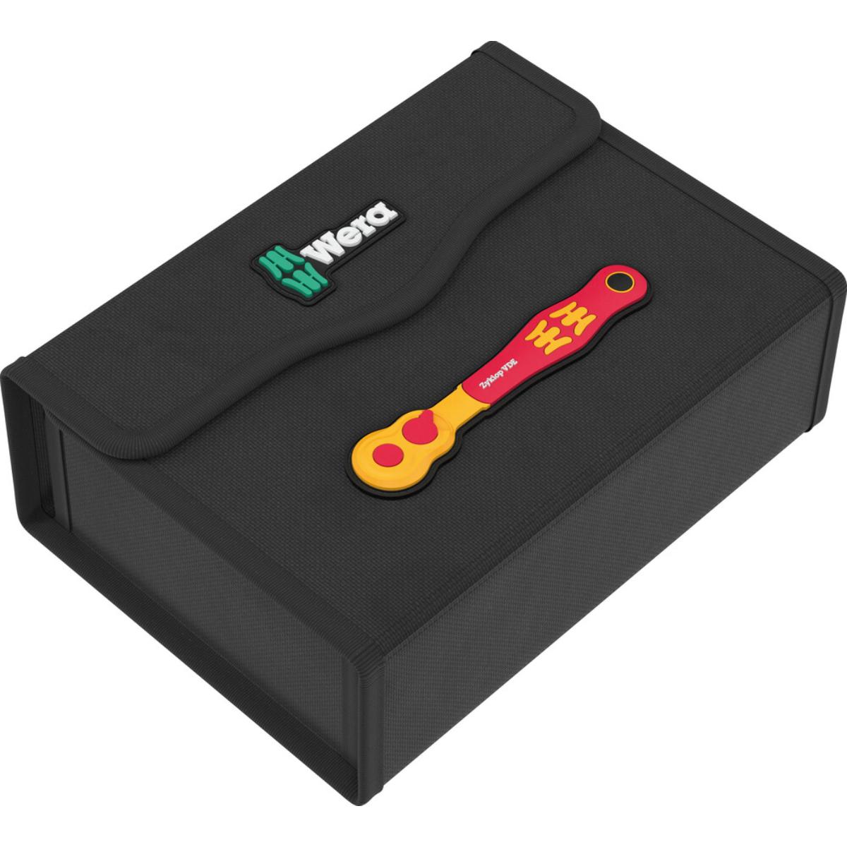 Wera 9586 Textile Box 8007 A VDE Zyklop 1/4", leer