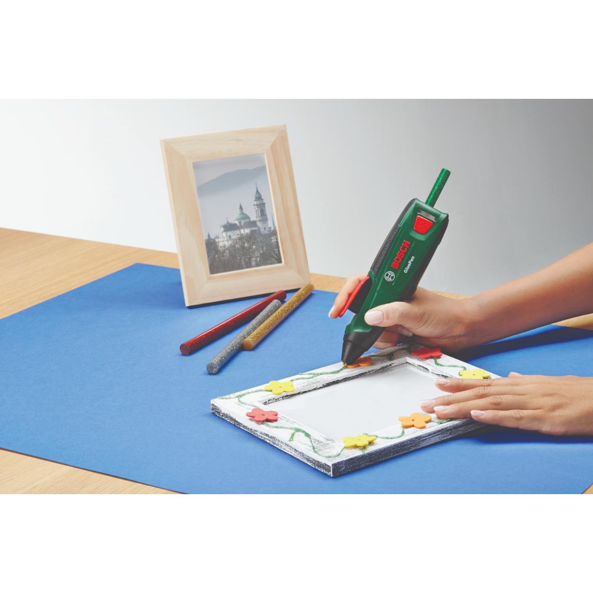 Bosch Schmelzkleber Glitter 7 mm 10 Stck., Glitter