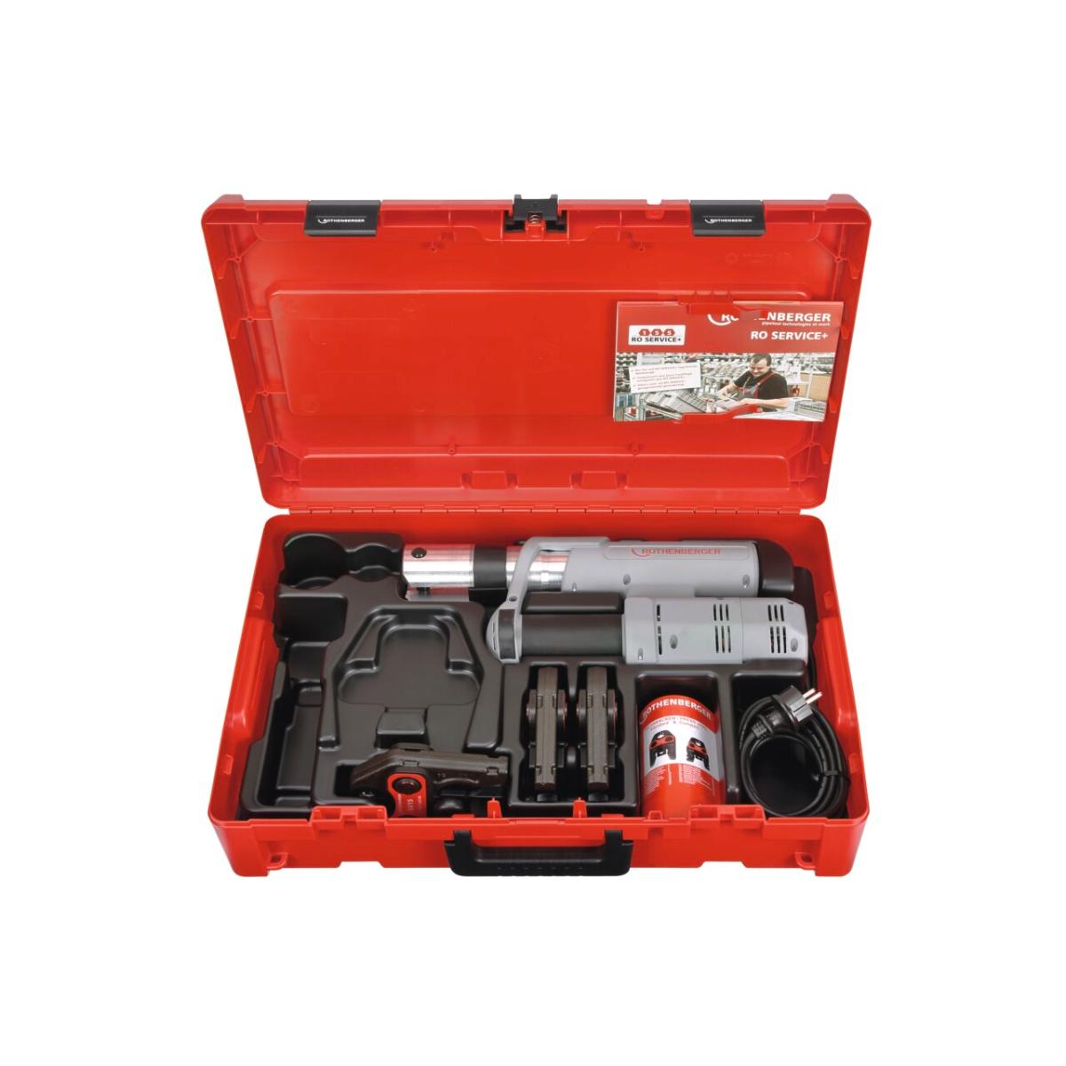 15740ro Rothenberger Elektrohydraulische Pressmaschine ROMAX AC ECO, SV15 - 22 - 28mm, 230V, TypC, Netz