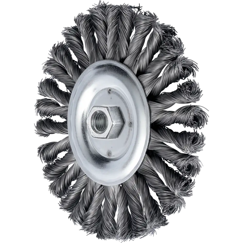 PFERD TOOLS POS COMBITWIST Rundbürste gezopft RBG HD Ø 150x13 mm M14 Stahl-Draht-Ø 0,50mm