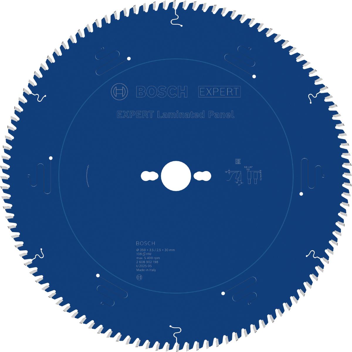Bosch EXPERT Laminated Panel Kreissägeblatt, 350x30 mm, Z108