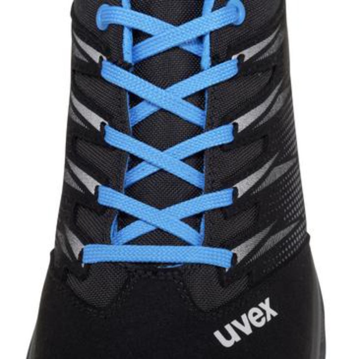 uvex 2 trend Sicherheitsschuh Halbschuhe S2 blau-schwarz