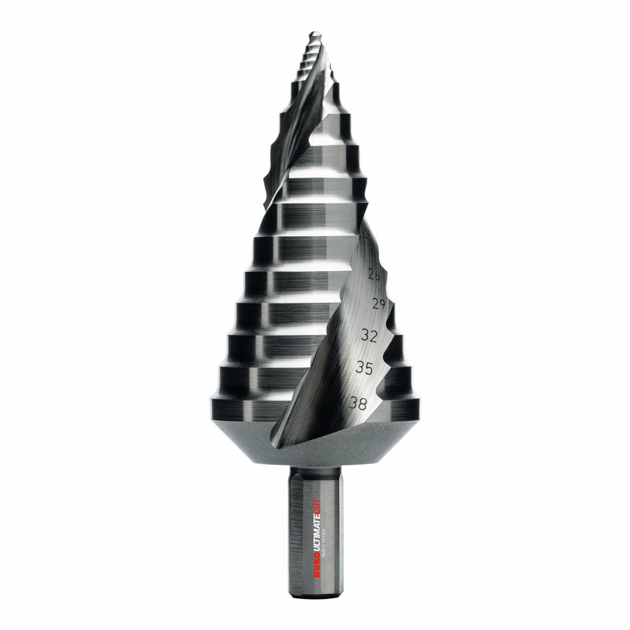 RUKO ULTIMATECUT Stufenbohrer HSS mit FLOWSTEP® Spitze