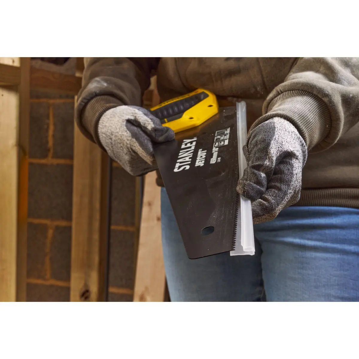 STANLEY JETCUT Handsäge für Laminat 450mm 11TPI