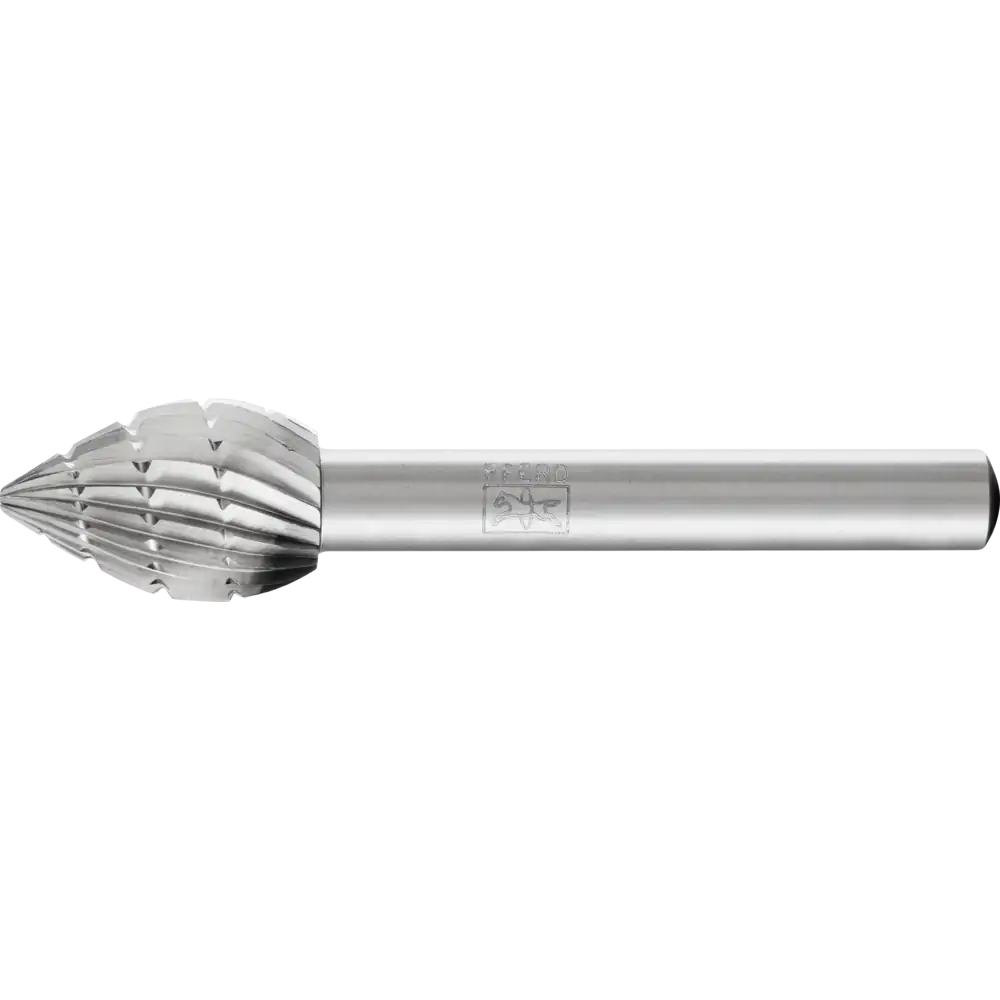 PFERD TOOLS HSS Frässtift Sonderform Z 3 universal mittel fein Spanbrecher