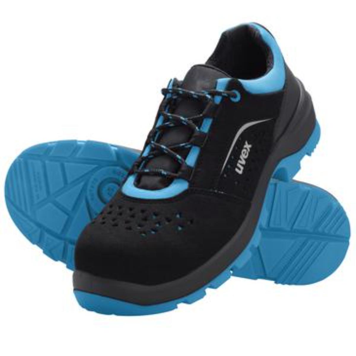 9554935uv uvex 2 xenova Sicherheitsschuh S1 Halbschuh gelocht