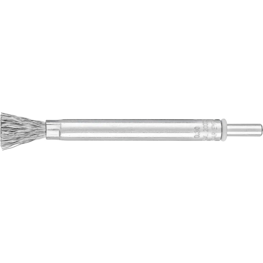 PFERD TOOLS lange Pinselbürste ungezopft PBUL 10mm Schaft 6 mm Stahl-Draht