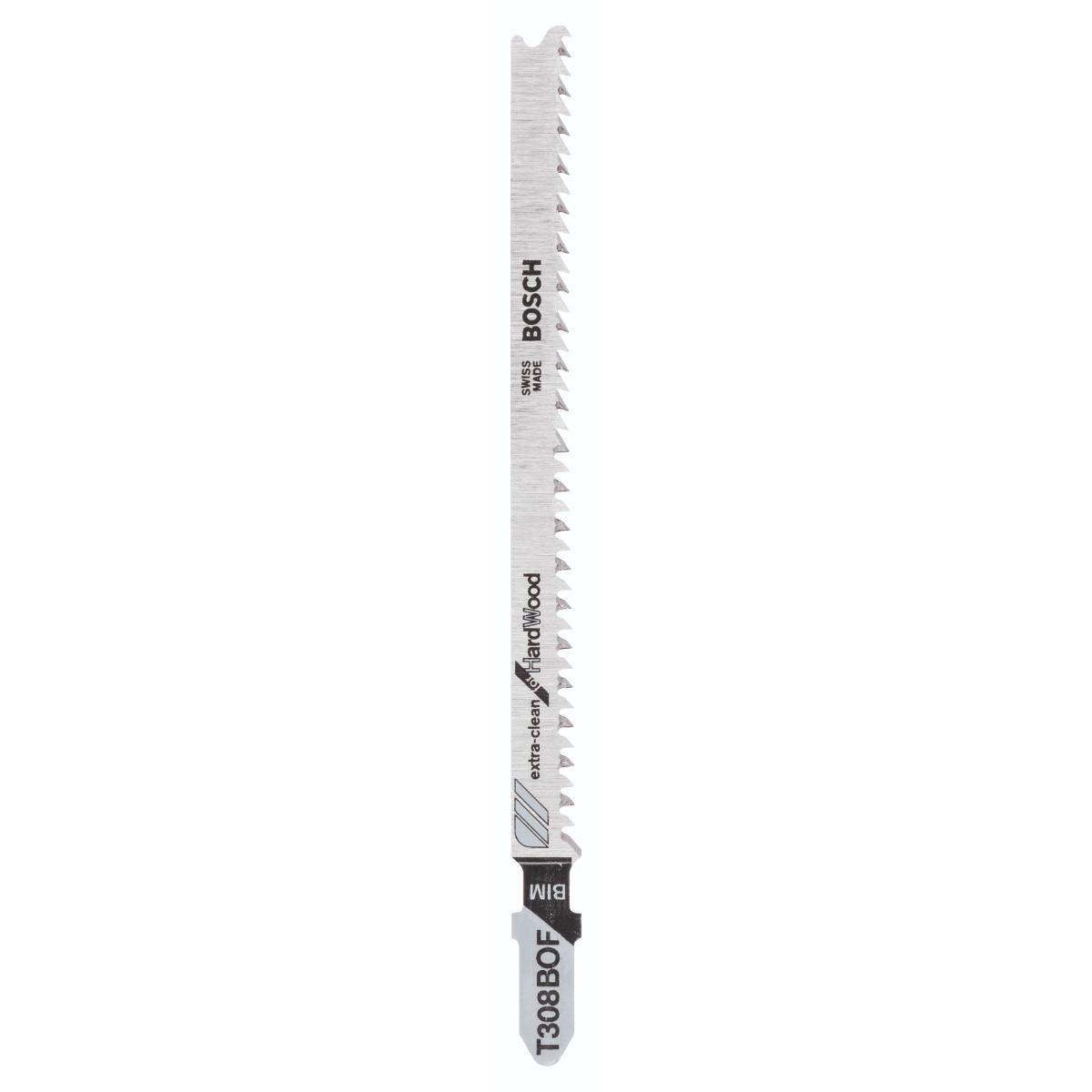 Bosch Stichsägeblatt BIM, T 308 BOF Extraclean for Hard Wood