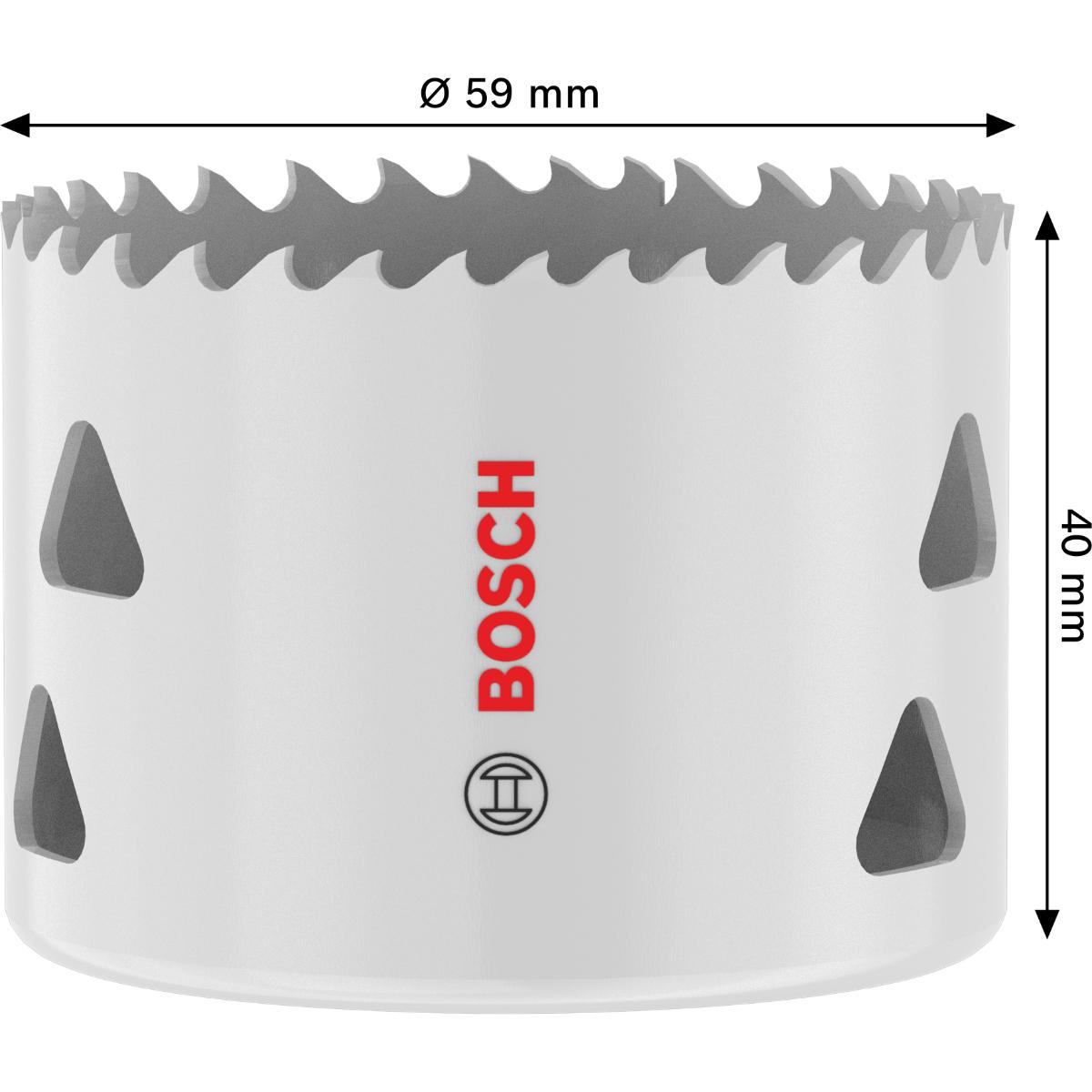 Bosch Multi Material Lochsäge mit Gewinde, 59 x 40 mm