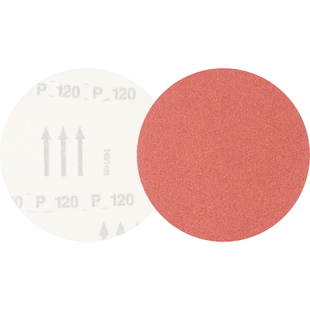 PFERD TOOLS Universal Korund Klettscheibe KSS ohne Absauglöcher für Exzenterschleifer